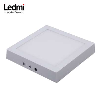 Surface mounted round and square led panel lights hot sales 18W