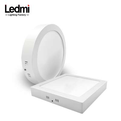 Competitive price surface mounted led panel lights 6W 12W 18W 24W